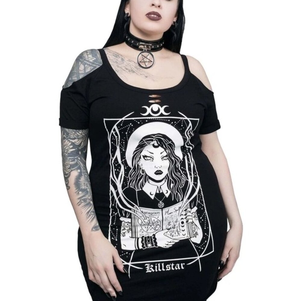 KILLSTAR MOONSPELL DISTRESS TOP NEW!! HTF!